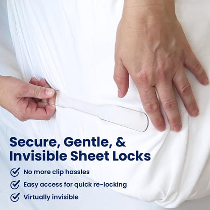 SleepEase™ LockPro Bed Sheet Holders