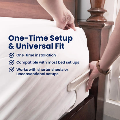 SleepEase™ LockPro Bed Sheet Holders